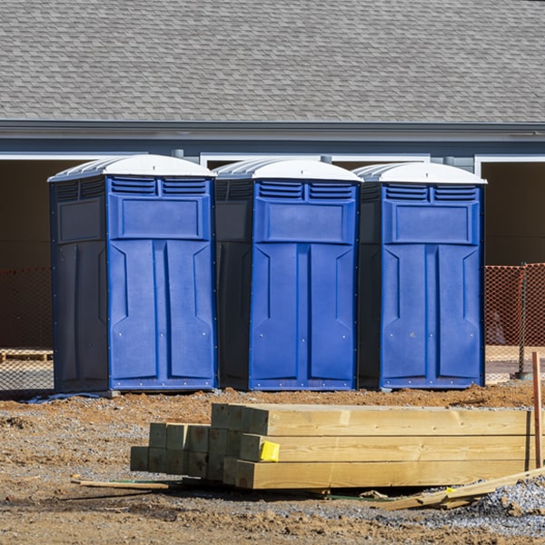 are there any restrictions on where i can place the porta potties during my rental period in Elk PA